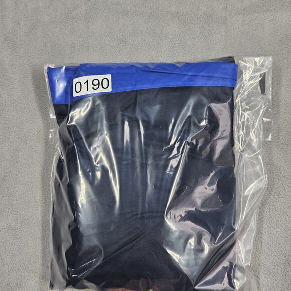 VTG Starter Track Pants Mens XL Blue Baggy Wide Leg Lined Skater Y2K Zip Ankle - Picture 15 of 15